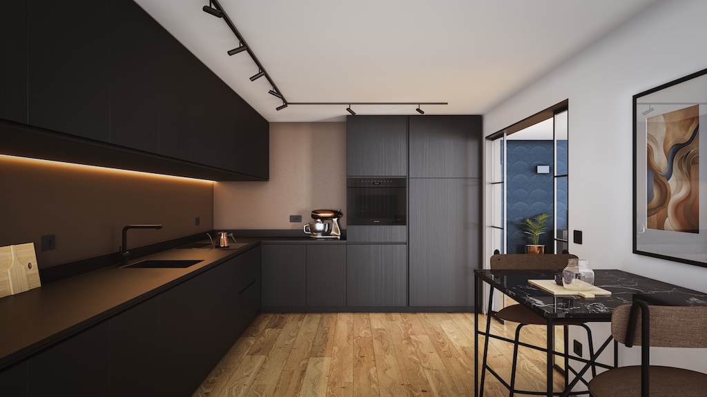 render musa cucina